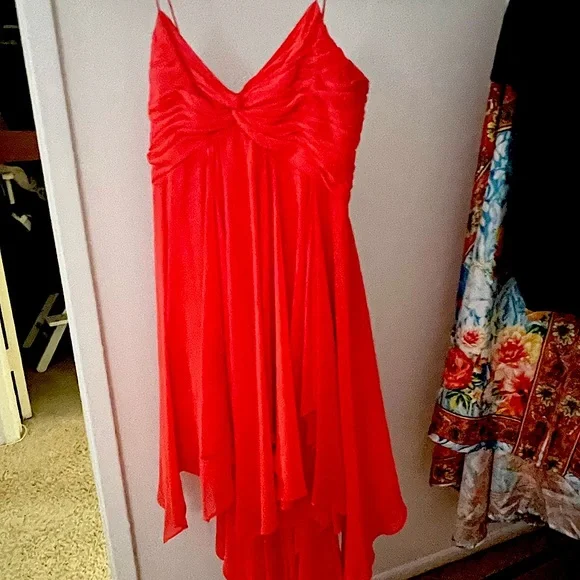 Cache | Dresses | Cocktail Dress Worn Once Salmon Color